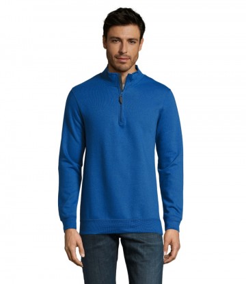 02088 Sol's Stan sweatershirt hoge col koningsblauw