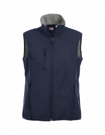 020916 Clique Basic Softshell vest dames donker marineblauw