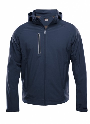 Clique Milford softshell jack met kap