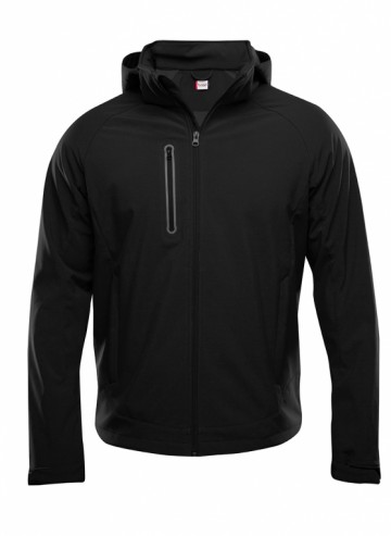 Clique Milford softshell jack met kap