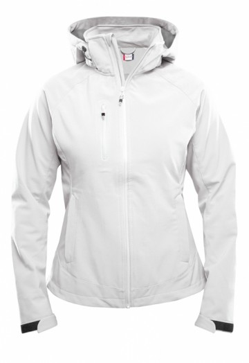 Clique Milford softshell jack met kap dames