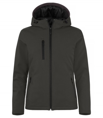 020953 945paddedhoodysoftshellladiesdarkgreyfront