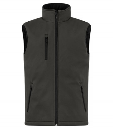 020958 945paddedsoftshellvestdarkgreyfront