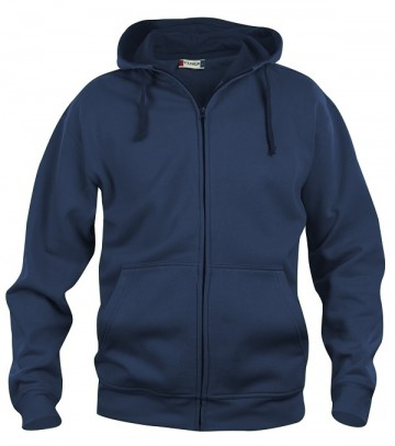 Clique Basic Hoody met hele rits