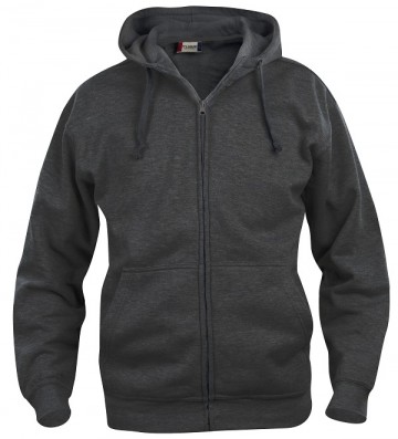 Clique Basic Hoody met hele rits