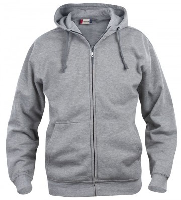 Clique Basic Hoody met hele rits
