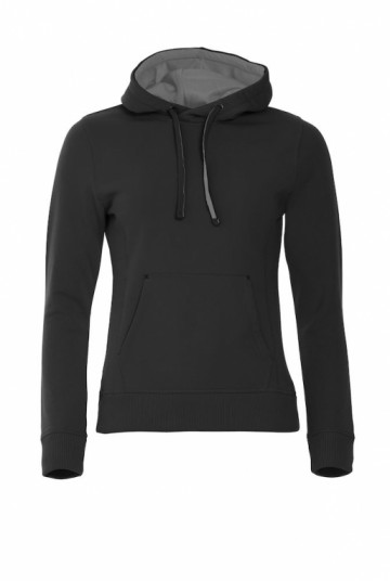 021042 Clique Classic Hoody sweatshirt dames zwart
