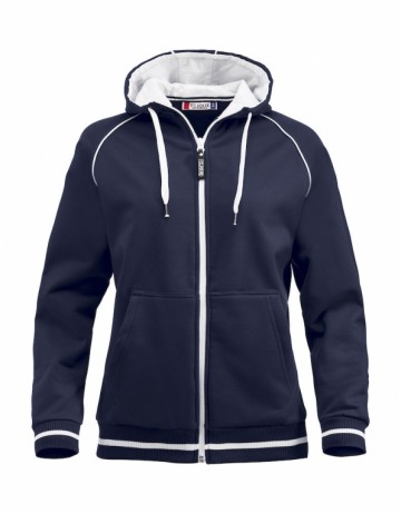 021052 Clique Grace hooded jack donker marineblauw