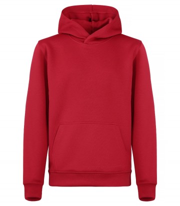 021067 35basicactivehoodyjuniorredfront