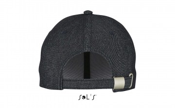 02115 Sol's Foxy denim cap denim achter