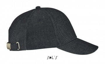 02115 Sol's Foxy denim cap denim zij