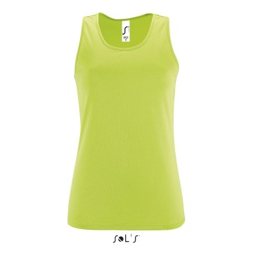 02117 Sol's Sporty dames tanktop appelgroen