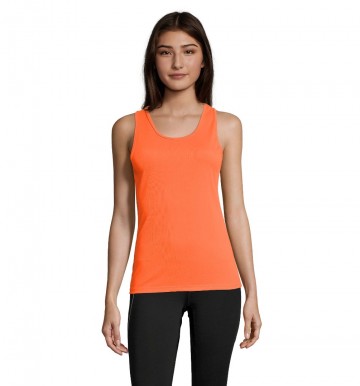 02117 n\Sol's Sporty dames tanktop eon oranje