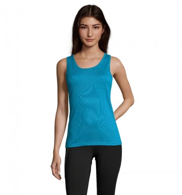 02117 Sol's Sporty dames tanktop waterblauw