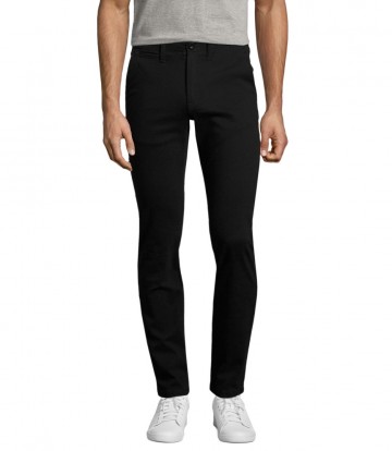 02120 Sol's heren Chino broek - lengte 35 zwart