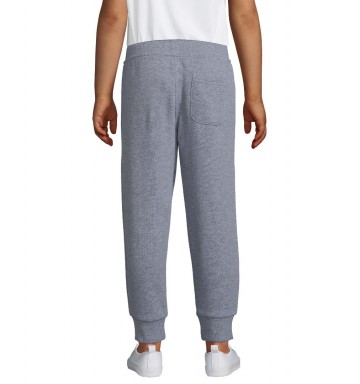 02121 Sol's Jake Kids jogging broek heather grijs achter
