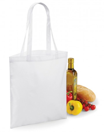 BG901 BagBase Sublimation Shopper - Wit