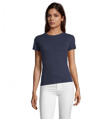 02758 Sol's Regent dames T-shirt frans marineblauw