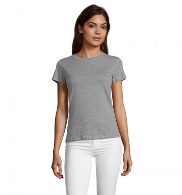 02758 Sol's Regent dames T-shirt heather grijs