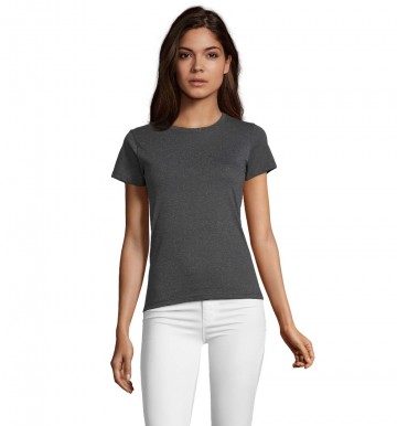 02758 Sol's Regent dames T-shirt houtskool grijs