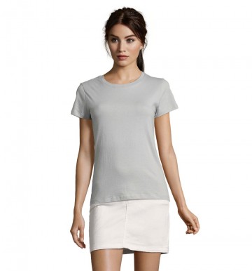 02758 Sol's Regent dames T-shirt zuiver grijs