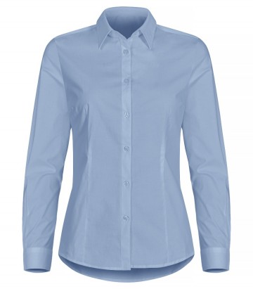 027961 57stretchshirtlsladylightbluefront