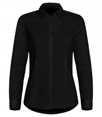 027961 99stretchshirtlsladyblackfront