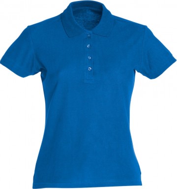 028231 Clique Basic Polo dames kobaltblauw