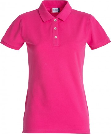 028241 Clique Premium Polo dames helderkersen