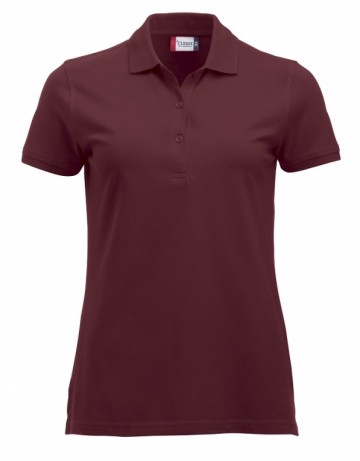 028246 Clique Classic Marion Polo bordeaux rood