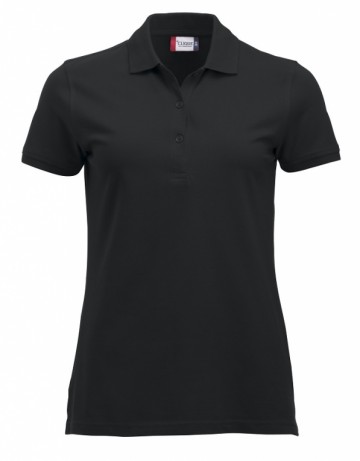 028246 Clique Classic Marion Polo zwart