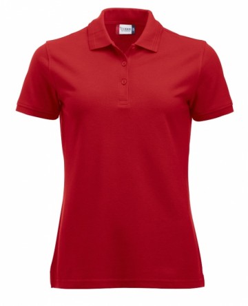 028251 Clique Manhattan Polo dames rood