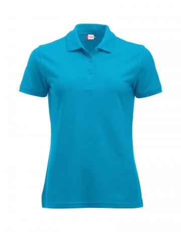 028251 Clique Manhattan Polo dames turkooise