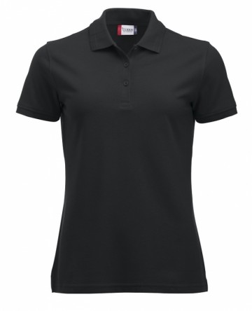028251 Clique Manhattan Polo dames zwart