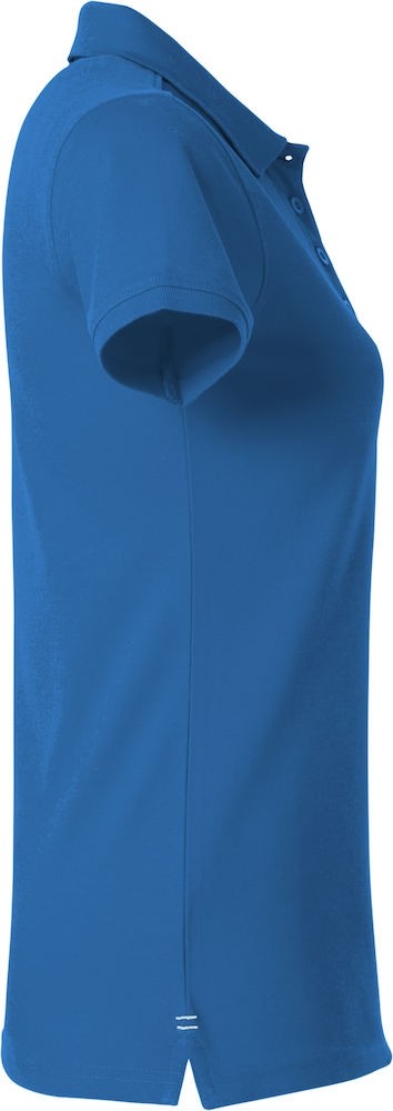 028261 Heavy Premium Polo - dames - kobaltblauw zij