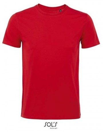 02855 Sol's Martin heren T-shirt rood