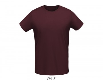 02855 Sol's Martin heren T-shirt oxblood
