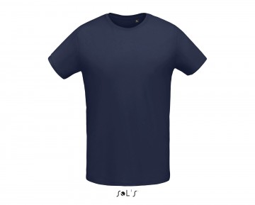 02855 Sol's Martin heren T-shirt frans marine blauw