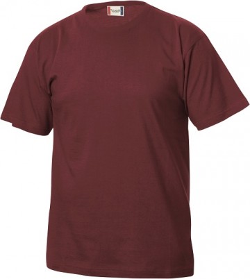 029030 Clique Basic-T bordeaux rood