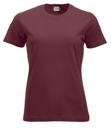 029361 Clique New Classic-T dames bordeaux rood