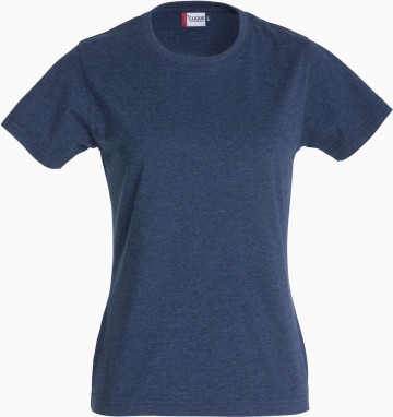 029361 Clique New Classic-T dames blauw melange