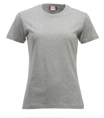 029361 Clique New Classic-T dames grijs melange