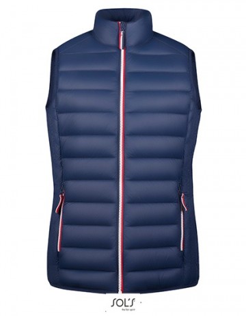 02937 Sol's Victoire dames bodywarmer jack fransmarineblauw