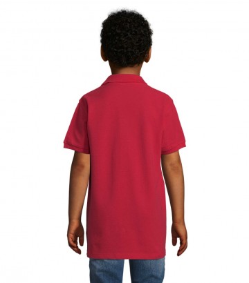 02948 Sol's Pefect Kids Polo rood achter