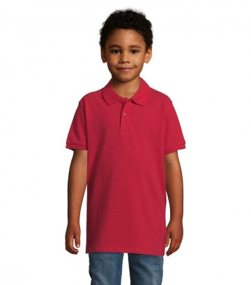 02948 Sol's Pefect Kids Polo rood