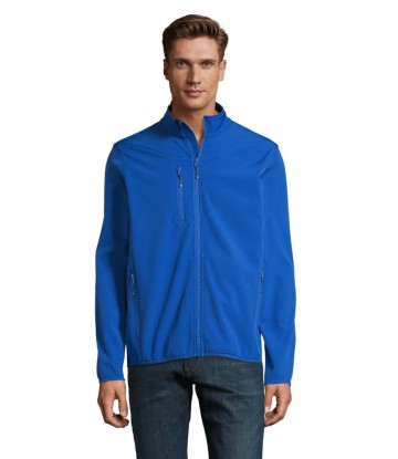 03090 Sol's Radian heren softshell jack koningsblauw