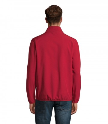 03090 Sol's Radian heren softshell jack rood achter