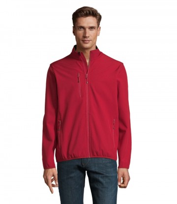 03090 Sol's Radian heren softshell jack rood