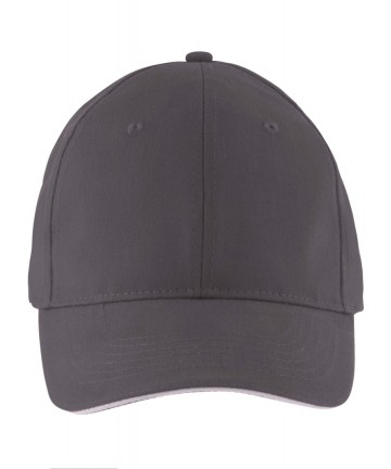 03092 Sol's Solar 6 panelen cap donkergrijs lichtgrijs