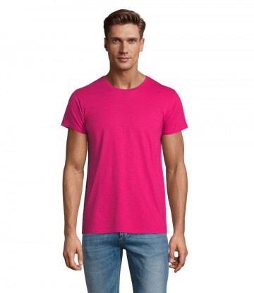 03565 Sol's Pioneer heren t-shirt fuchsia